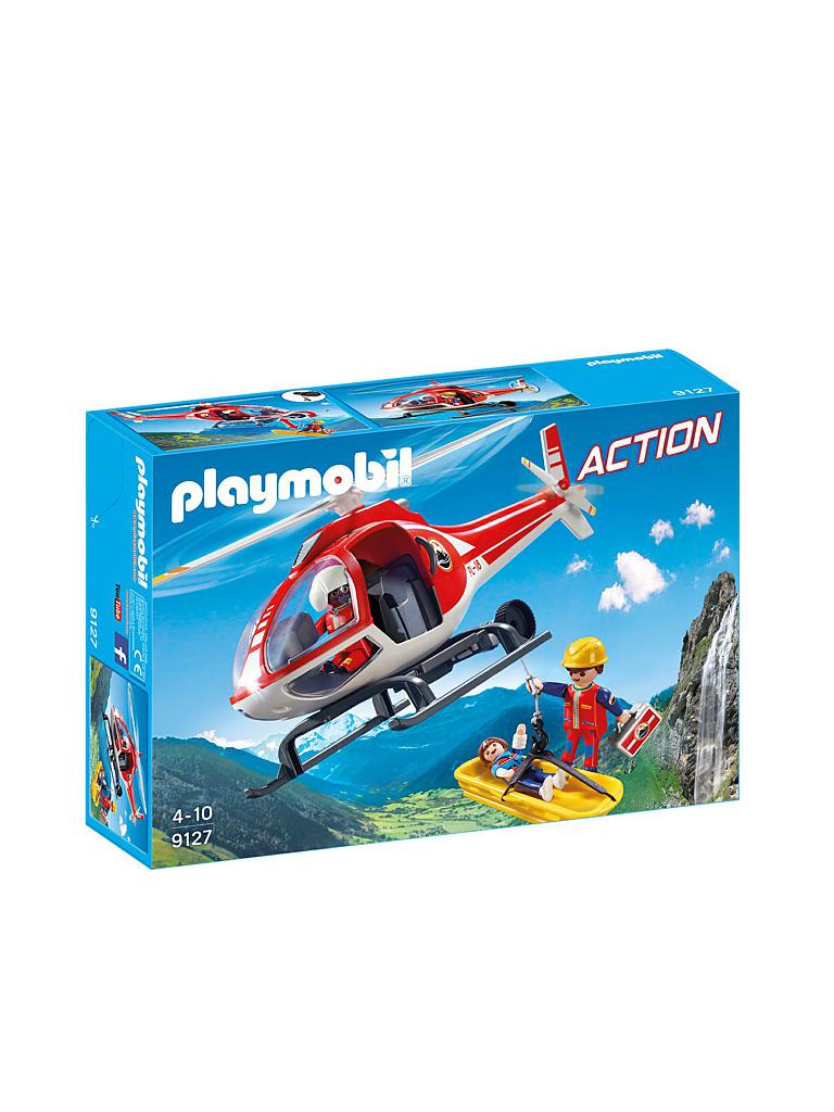 PLAYMOBIL Action Bergretter Helikopter 9127